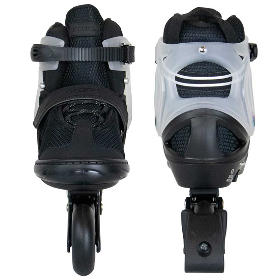 Rolki regulowane Story Motion Adjustable Inline Skates Czarny