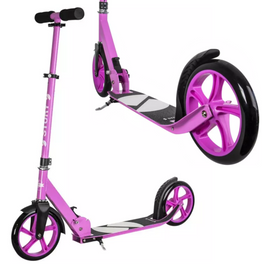 Hulajnoga Transportowa z dużymi kołami Story Urban GO! Różowa