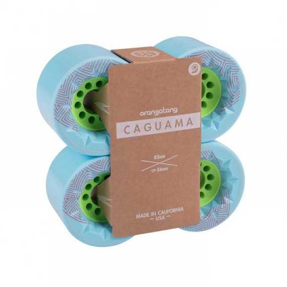 Koła do longboardu Orangatang Caguama Wheels Niebieski 85 mm 77A