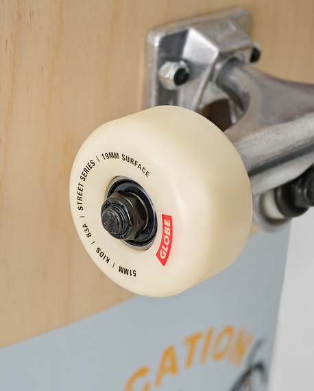 Deskorolka dla dzieci GLOBE Kids Softie Mini - Natural/Por Vida 7.9”