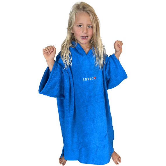 Poncho dla dzieci Annox Deluxe Kids Niebieski