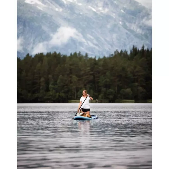 Deska turystyczna SUP pompowana pneumatyczna NKX Windsurf Czerwono-Czarny 9'0
