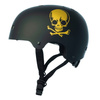 Kask Na Deskorolkę Hulajnogę NKX Brain Saver Czarno-Złoty Skull