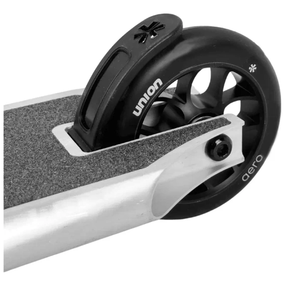 Hulajnoga Wyczynowa Union Aero S Scooter Czarno-Srebrny wys. 80 cm
