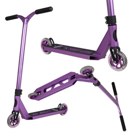 Hulajnoga Wyczynowa Striker Lux Youth Stunt Scooter Fioletowy wys. 76 cm