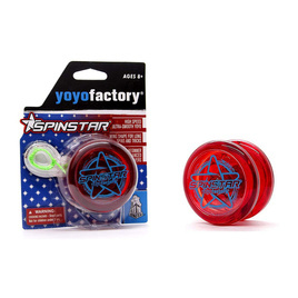 Yoyo z plastikowym łożyskiem YoYoFactory Spinstar Red