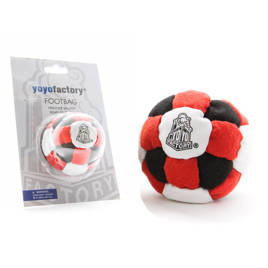 Footbag YoYoFactory Czerwona 26 paneli (piasek)