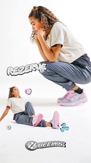 Butorolki Heelys Rezerve Low Czarny/Czerwony/Turkusowy/Żółty