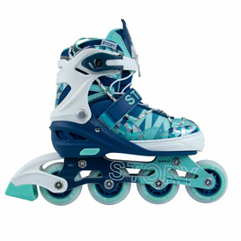 Rolki regulowane Story Spike Adjustable Inline Skates Granatowy LED