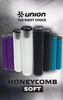 Gripy Rączki do Hulajnogi Wyczynowej Union Honeycomb Soft Grips Turkusowy 155 mm