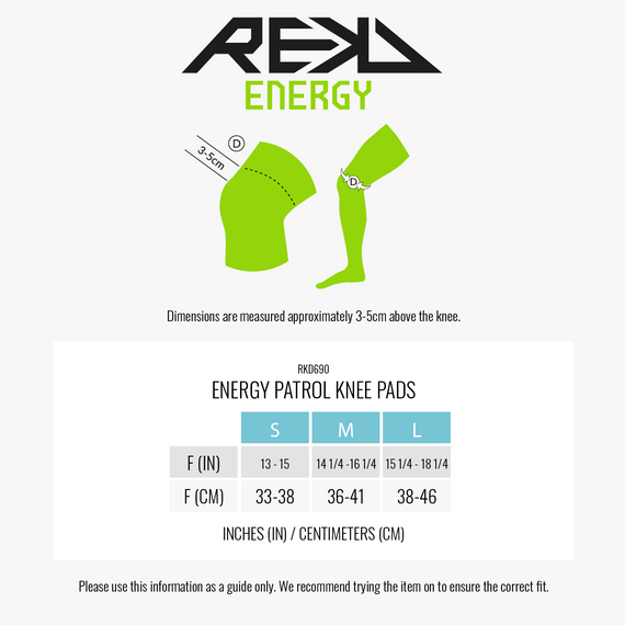 Ochraniacze REKD Energy Patrol Knee Pads M Czarne