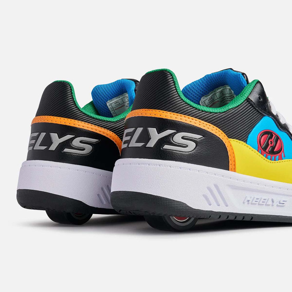 Butorolki Heelys Rezerve Low Czarny/Czerwony/Turkusowy/Żółty