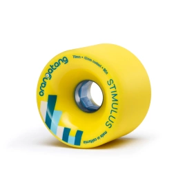 Koła do longboardu Orangatang Stimulus Wheels Żółty 70 mm 86A