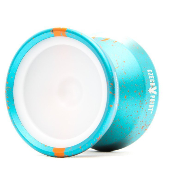 Yoyo Metalowe Yoyo CzechPoint Pivot - Aqua Orange White