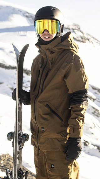 Gogle na snowboard i narty fotochromatyczne Annox Flight Frameless Photochromic