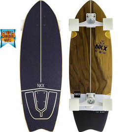 Surfskate Deskorolka do Surfingu NKX Maverick Black 31"