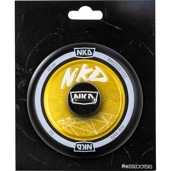 Koło do Hulajnogi NKD Metal Pro Złoty 100 mm