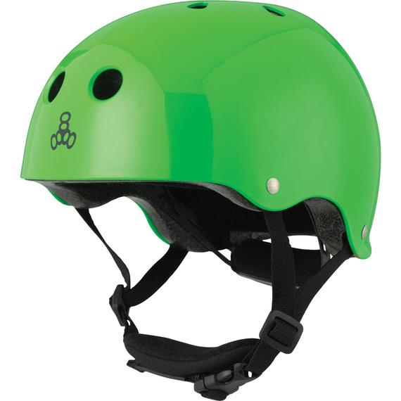 Kask dla dzieci Triple Eight Lil 8 Dual Certified Helmet EPS Liner JR Zielony Neon