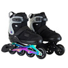 Rolki regulowane Story Motion Adjustable Inline Skates Tęczowo-Czarny