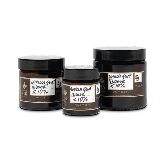 Kwiaty Konopi Susz Konopny <10% "GORILLA GLUE" 1g