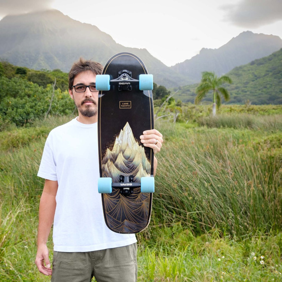 Deskorolka Cruiser LandYachtz Tugboat Light Peak Ultra Carve 30"