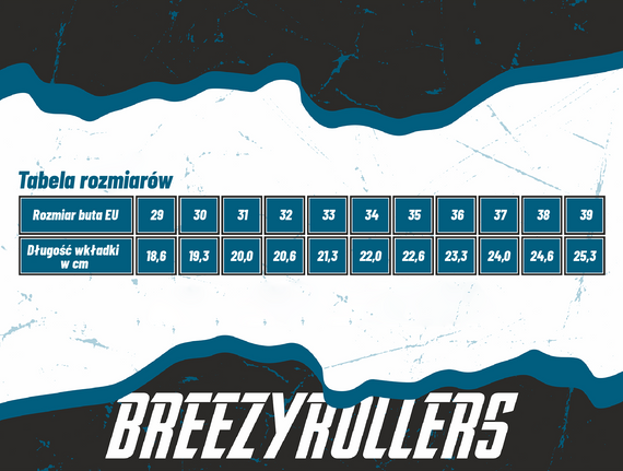 Butorolki Breezy Rollers Skater Biało-Jasnoniebieski 