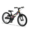 Superlekki rower dla dzieci KUbikes 16S Czarny Komiks
