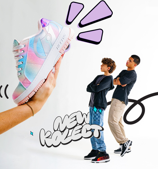 Butorolki Heelys Veloz Denim/Tęczowy  