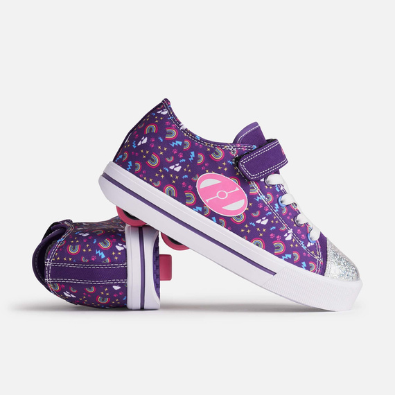 Butorolki Heelys Snazzy X2 Fioletowy/Multi/Tęczowy