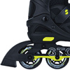 Rolki regulowane Story Midnight Adjustable Inline Skates Czarno-Żółty