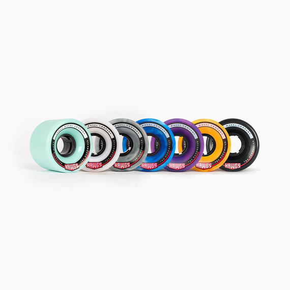 Koła Longboardowe Hawgs Chubby 60mm 78A Białe