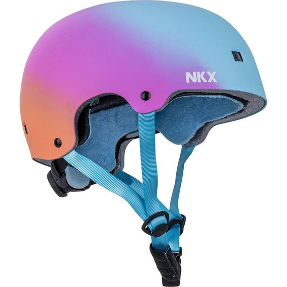Kask Na Deskorolkę Hulajnogę NKX Brain Saver Rainbow Fade 