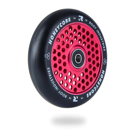 Koła do Hulajnogi Root Industries Honeycore Black Pro Scooter Wheels 2-Pack Czerwony 110 mm (2 szt.)