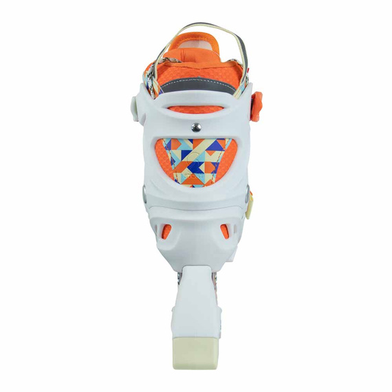 Rolki regulowane Story Spike Adjustable Inline Skates Pomarańczowy LED