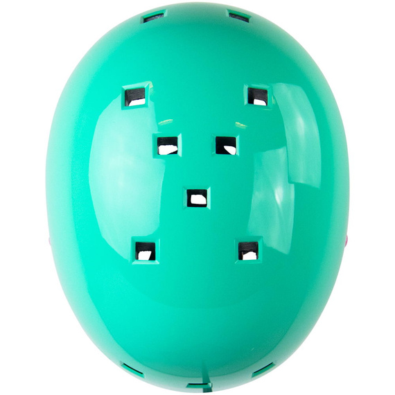Kask Na Deskorolkę Hulajnogę NKX Brain Saver Miętowo-Różowy