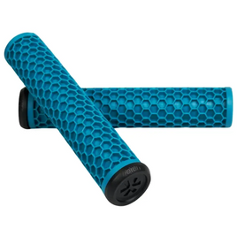 Gripy Rączki do Hulajnogi Wyczynowej Union Honeycomb Soft Grips Turkusowy 155 mm