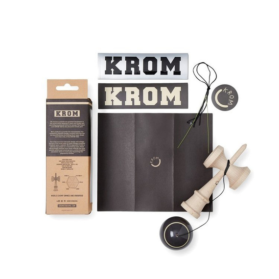 Kendama KROM Gas Charcoal