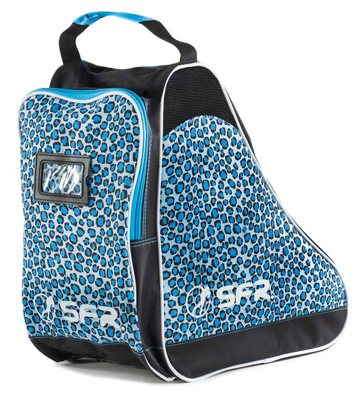 Torba na rolki i łyżwy SFR Designer Ice and Skate Bag Blue Leopard