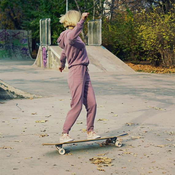 Longboard do Dancingu NKX Vegas Niebieski 116 cm