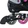 Rolki regulowane Story Motion Adjustable Inline Skates Czarno-Różowy