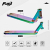 Podest Deck do Hulajnogi Wyczynowej NKD Fuel Stunt Scooter Deck Neochrome 495 mm