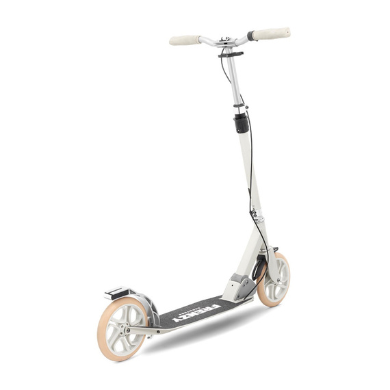 Hulajnoga Miejska Rekreacyjna Frenzy 205 mm Dual Brake V4 Recreational Scooter Kremowy 