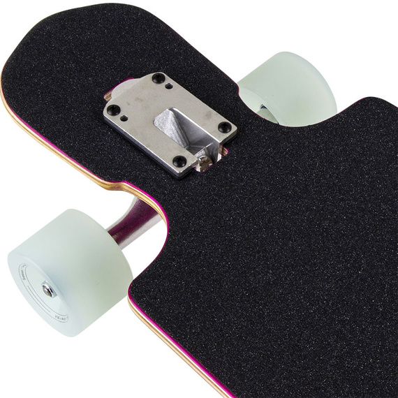 Longboard do carvingu NKX City Action Różowy 99 cm