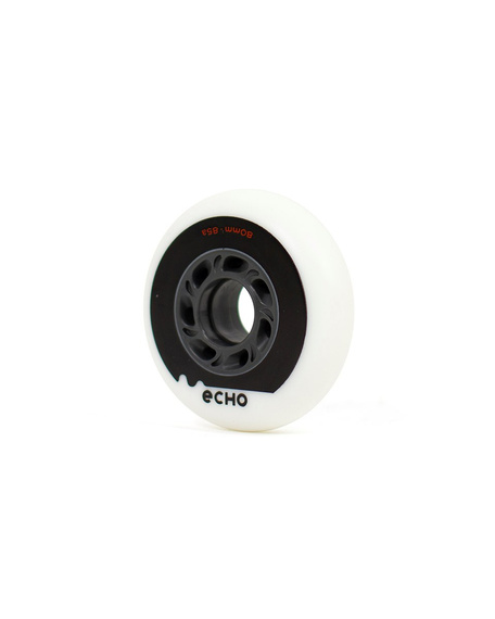 Kółka do rolek Echo Drift Wheels Biało-Szary 80 mm (4 szt.)