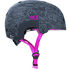 Kask Na Deskorolkę Hulajnogę NKX Brain Saver BCP Czarno-Różowy L