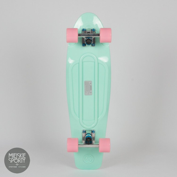 Big Fish Skateboards Summer Green/ Silver/ Summer Pink