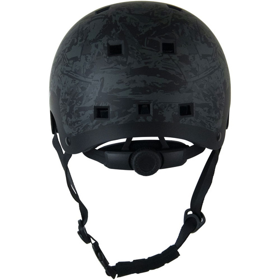 Kask Na Deskorolkę Hulajnogę NKX Brain Saver Czarny Camo