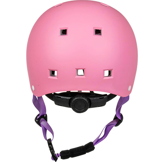 Kask Na Deskorolkę Hulajnogę NKX Brain Saver Różowo-Fioletowy