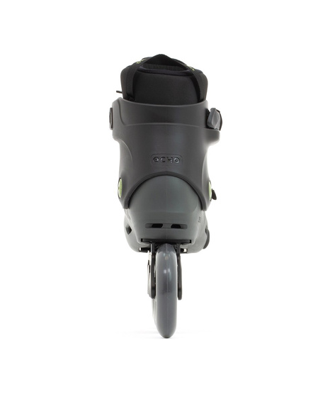 Rolki trójkołowe Echo Sonar 3 Wheel Freeskates Czarny