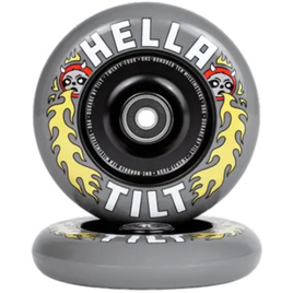 Koła do Hulajnogi Tilt x Hella Rage Pro Scooter Wheels 2-Pack Szary 110 mm (2 szt.)